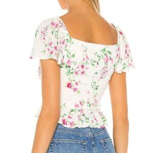 Revolve Woodbury Top MAJORELLE Size S